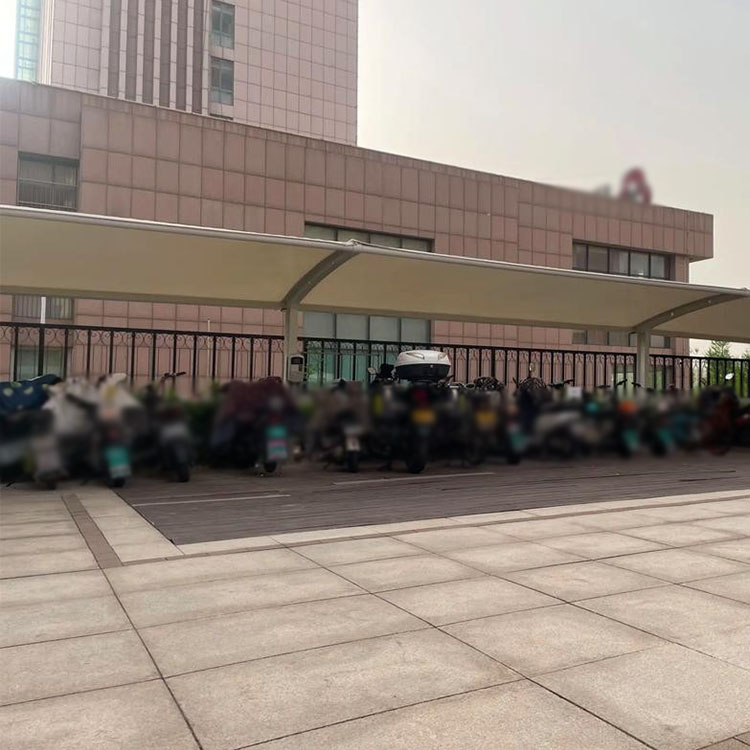 怀安县膜结构电动车棚