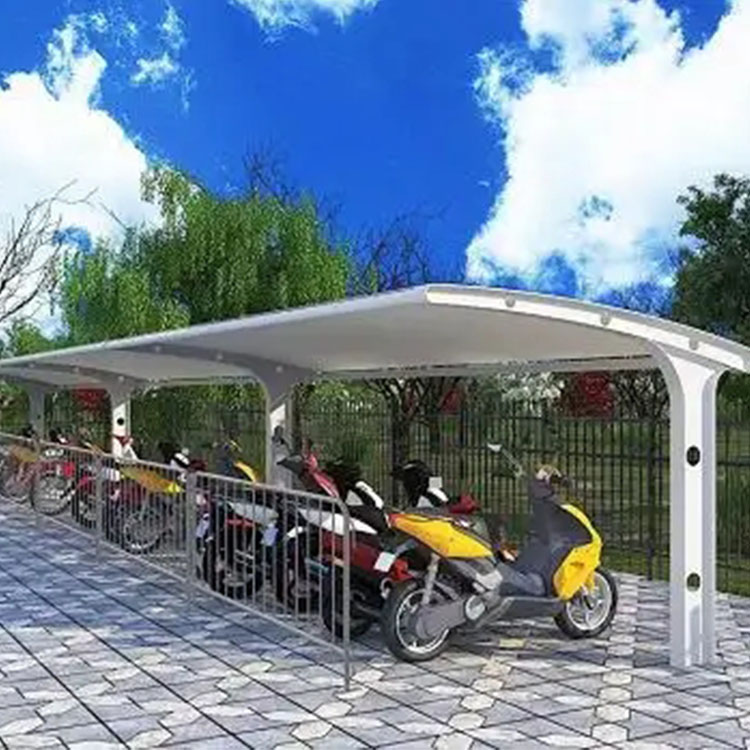 怀安县膜结构电动车棚